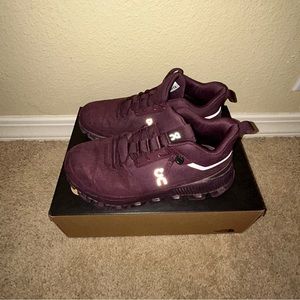 Purple Cloud-Hi On running shoes